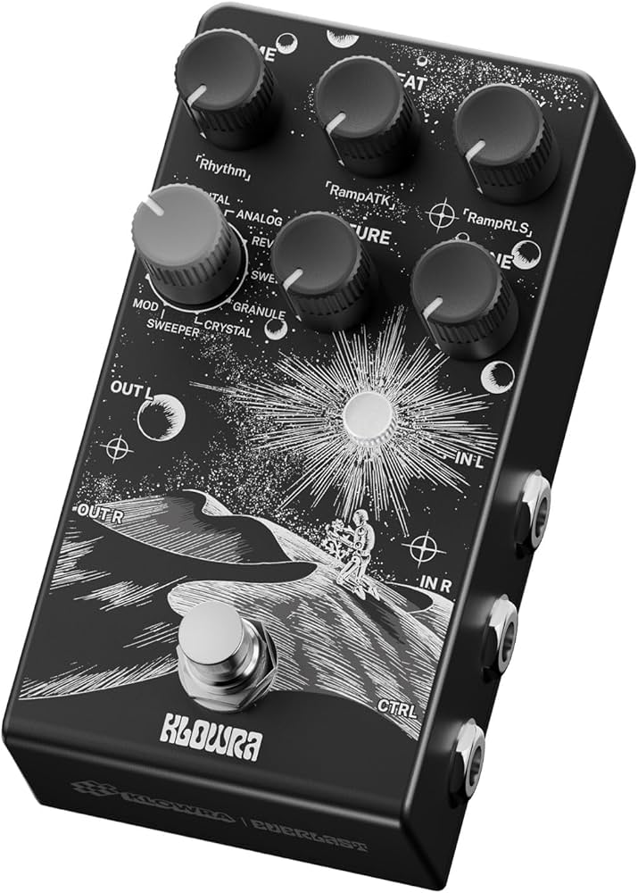 Amazon | Klowra Everlast Delay ギターペダル エレキギター用