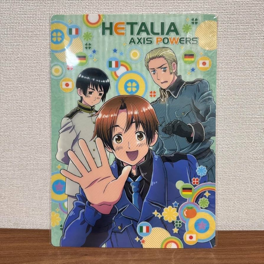 Amazon.co.jp: ヘタリア イタリア&ドイツ&日本 下敷き : ホビー