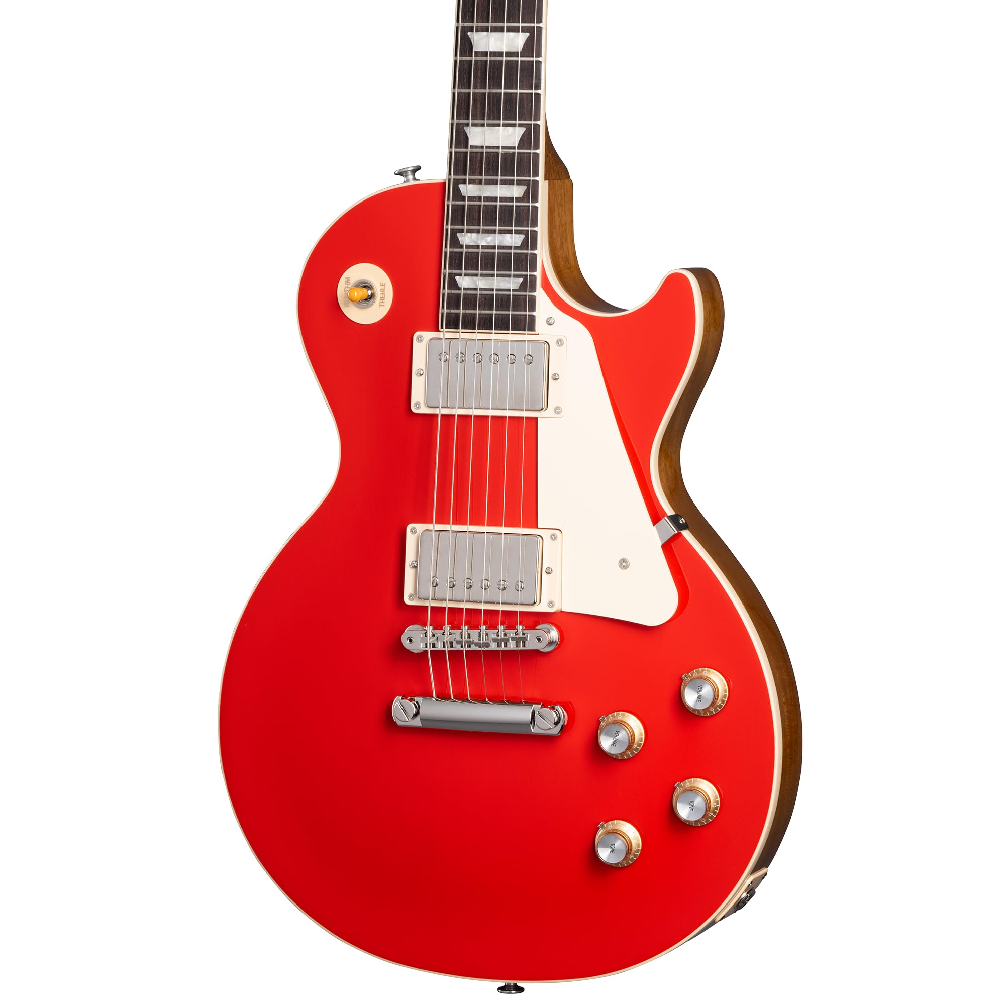 Amazon | Gibson Les Paul Standard 60s Plain Top Cardinal Red