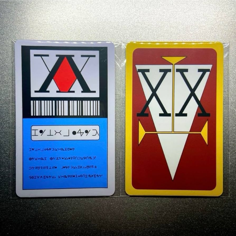 Amazon.co.jp: HUNTER×HUNTER ハンターライセンスカード 2枚セット