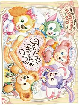 Amazon｜ダッフィーフレンズ 毛布 ブランケット 掛け毛布 ふわふわ