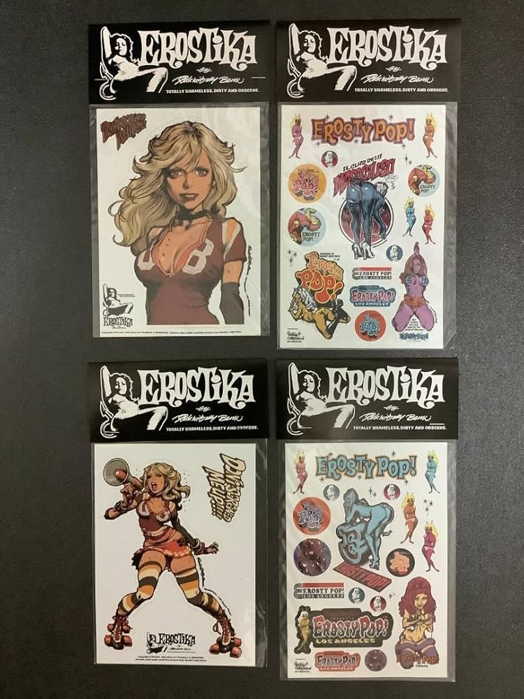 Amazon.co.jp: ロッキンジェリービーン エロスティカ ステッカー