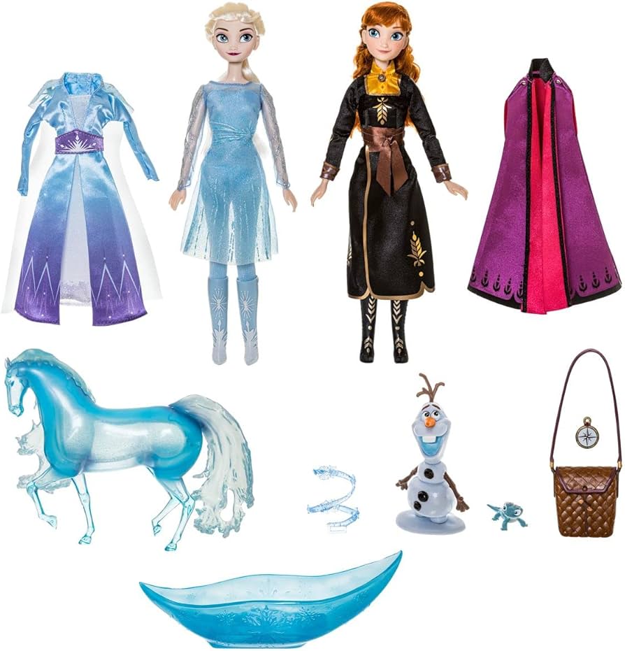 Amazon.co.jp: Disney Store 公式アナと雪の女王 人形2点セット