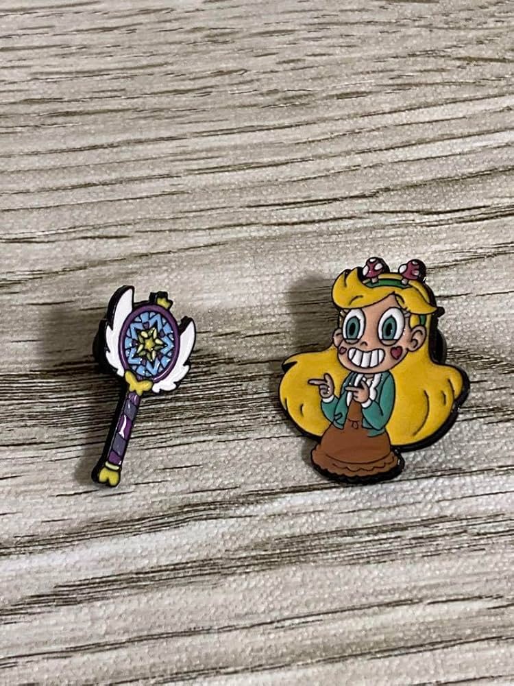 Amazon.co.jp: 悪魔バスター☆スター バタフライ ピンズ セット : おもちゃ