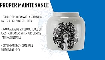 Amazon.com: New Wave Enviro Products Porcelain Water Dispenser