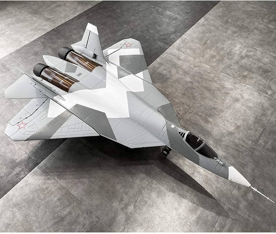 Amazon | eモンズ ビッグスケール 戦闘機 模型 【 T-50 】 スホーイ