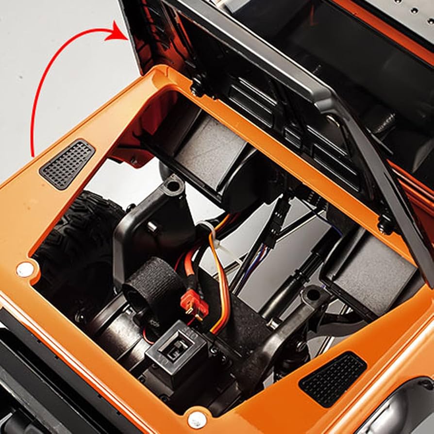 Amazon.com: wheelfun 1:8 RC Climbing Car Model Assembled 4WD Radio