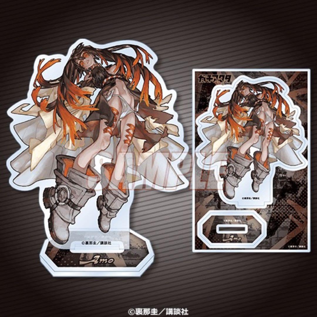 ガチアクタ リヨウ アモ 7点セット アクリルフィギュア 缶バッジ