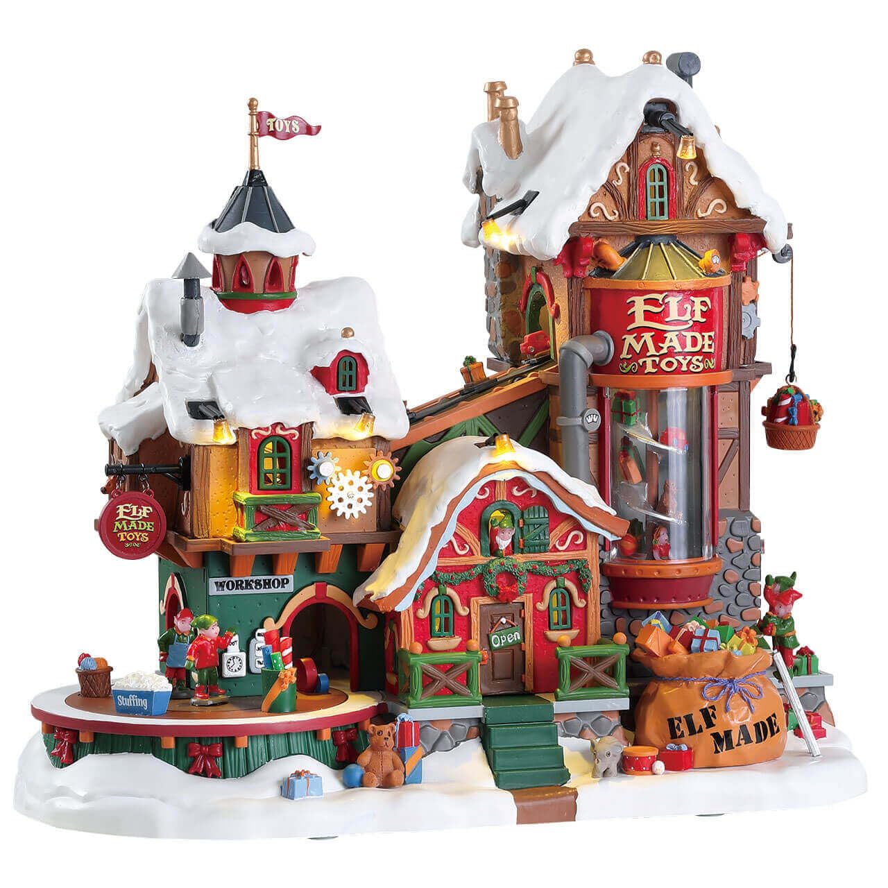 Lemax 75190-UK Santa's Wonderland Sights & Sounds: Elf Made Toy