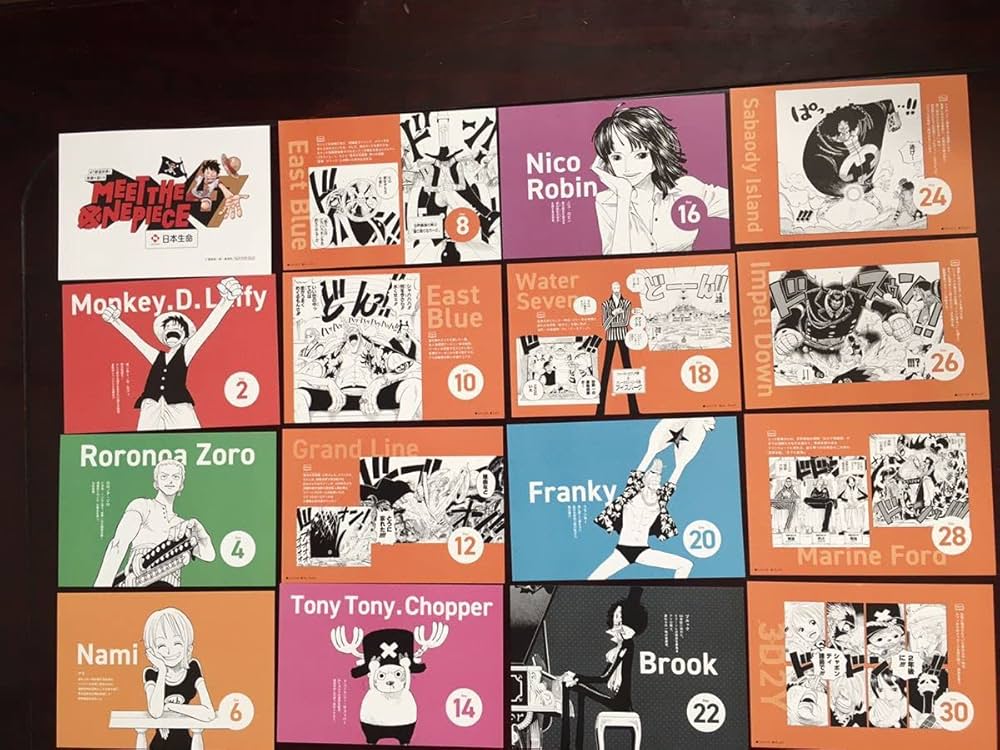 Amazon.co.jp: 日本生命 オリジナル ONE PIECE ワンピース 日めくり