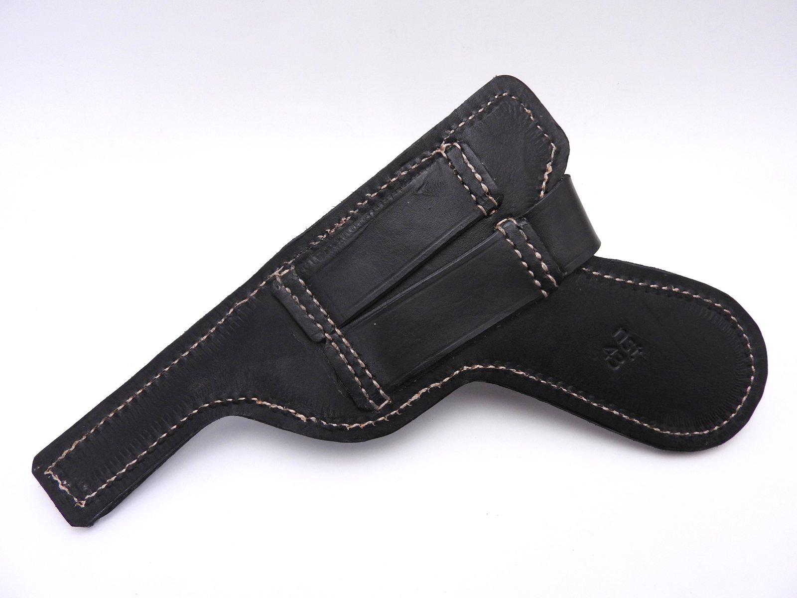 Amazon | ドイツ軍 ルガーP08 降下猟兵 ホルスター ブラック 黒