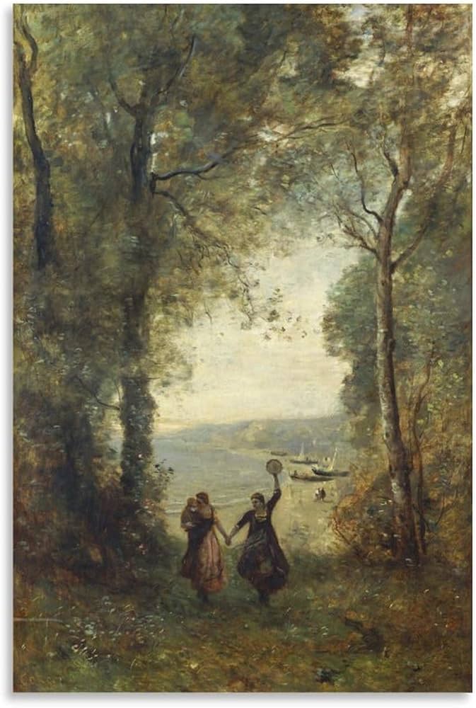 Amazon.co.jp: 画家ジャン＝バティスト・カミーユ・コロー 世界の名画