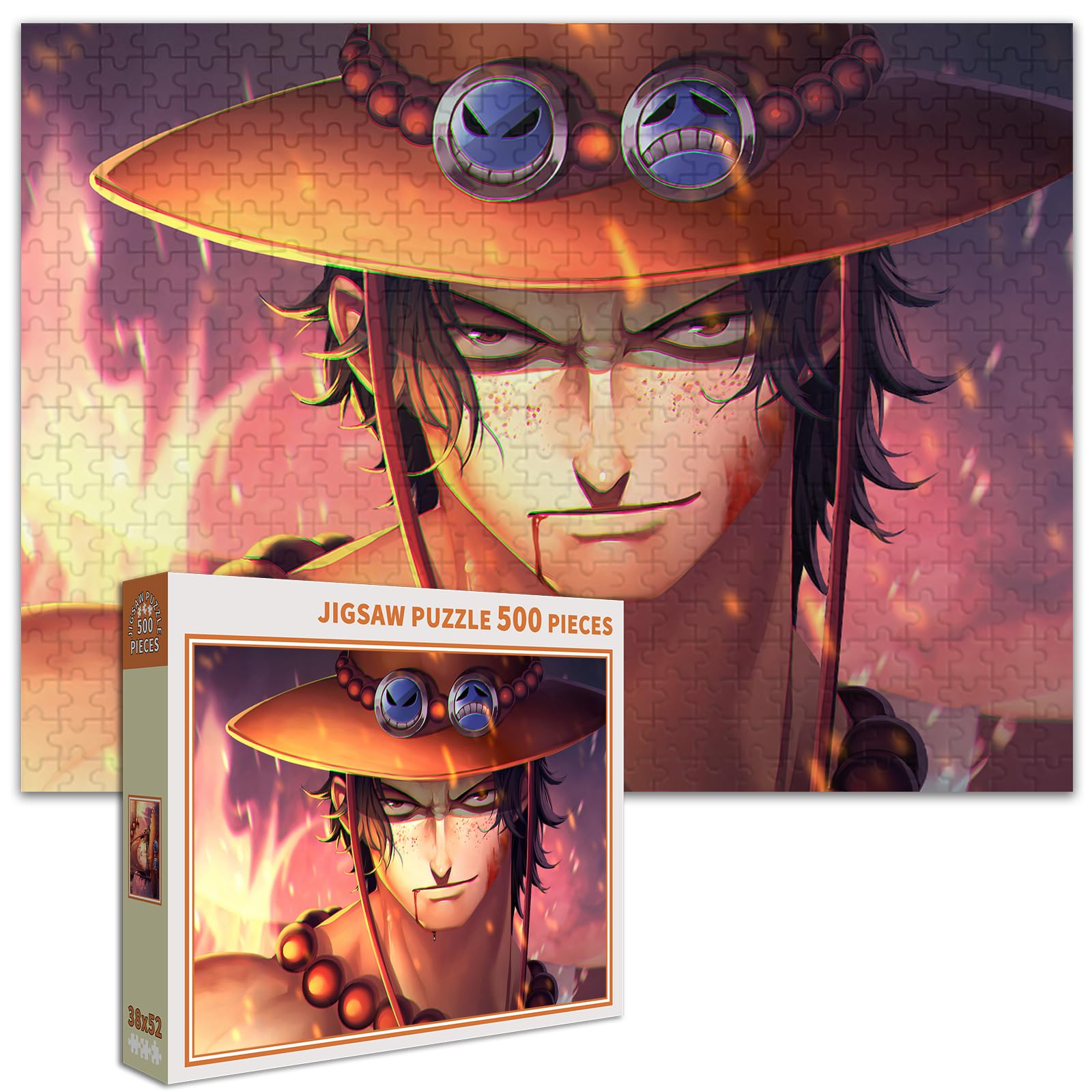 Amazon.co.jp: ワンピース ジグソーパズル 500 PCS Hzw93-ポートガス·D