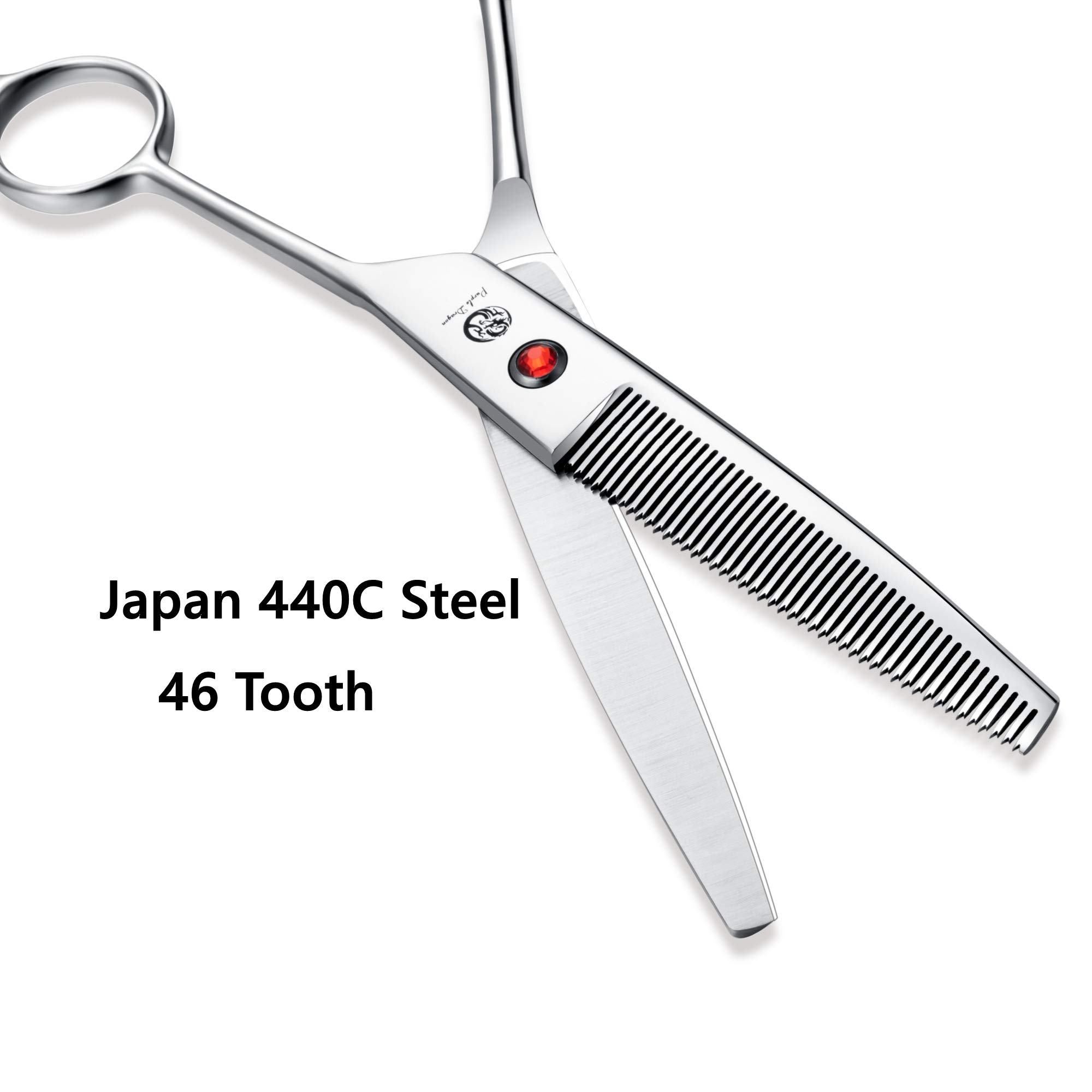 Amazon | Purple Dragon ペット用はさみ すきバサミ セルフカット