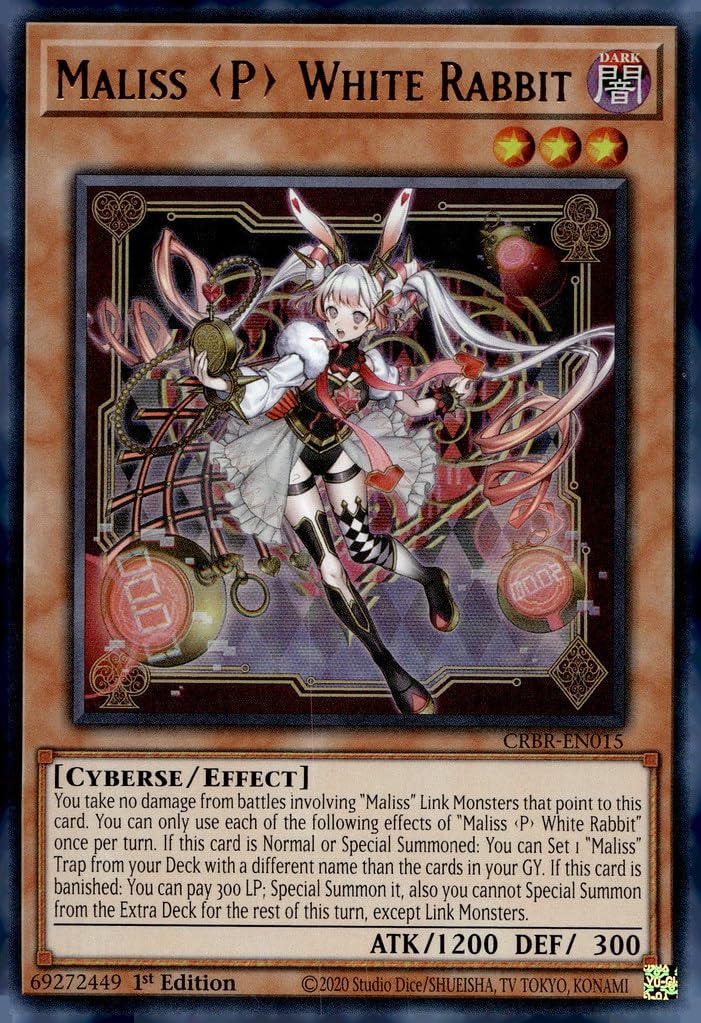Amazon.com: Maliss P White Rabbit - CRBR-EN015 - Ultra Rare - 1st