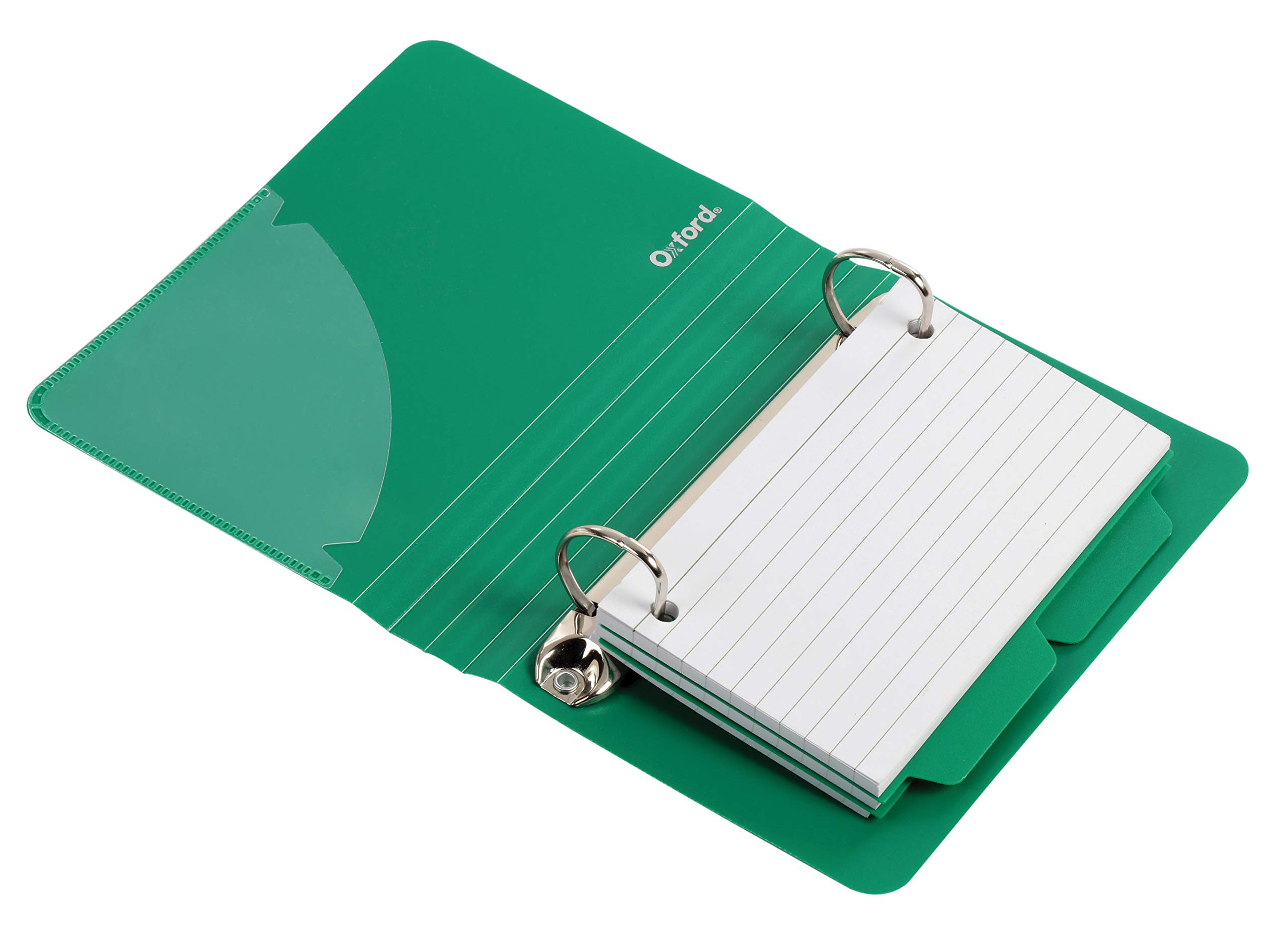 Amazon.co.jp: Oxford インデックスカードバインダー 仕切り付き 3