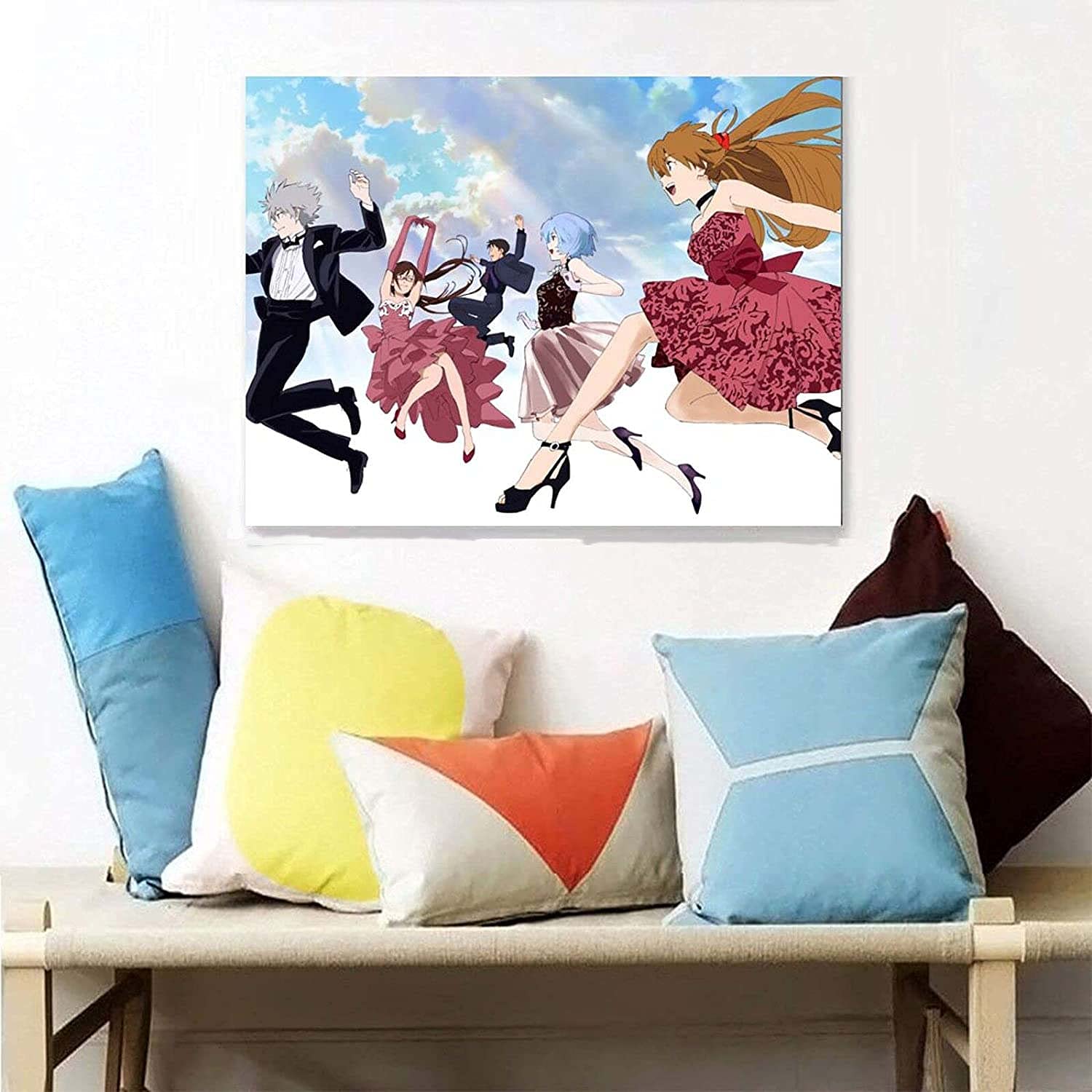 Amazon.co.jp: 油絵 新世紀 シン・エヴァンゲリオン ポスター アート