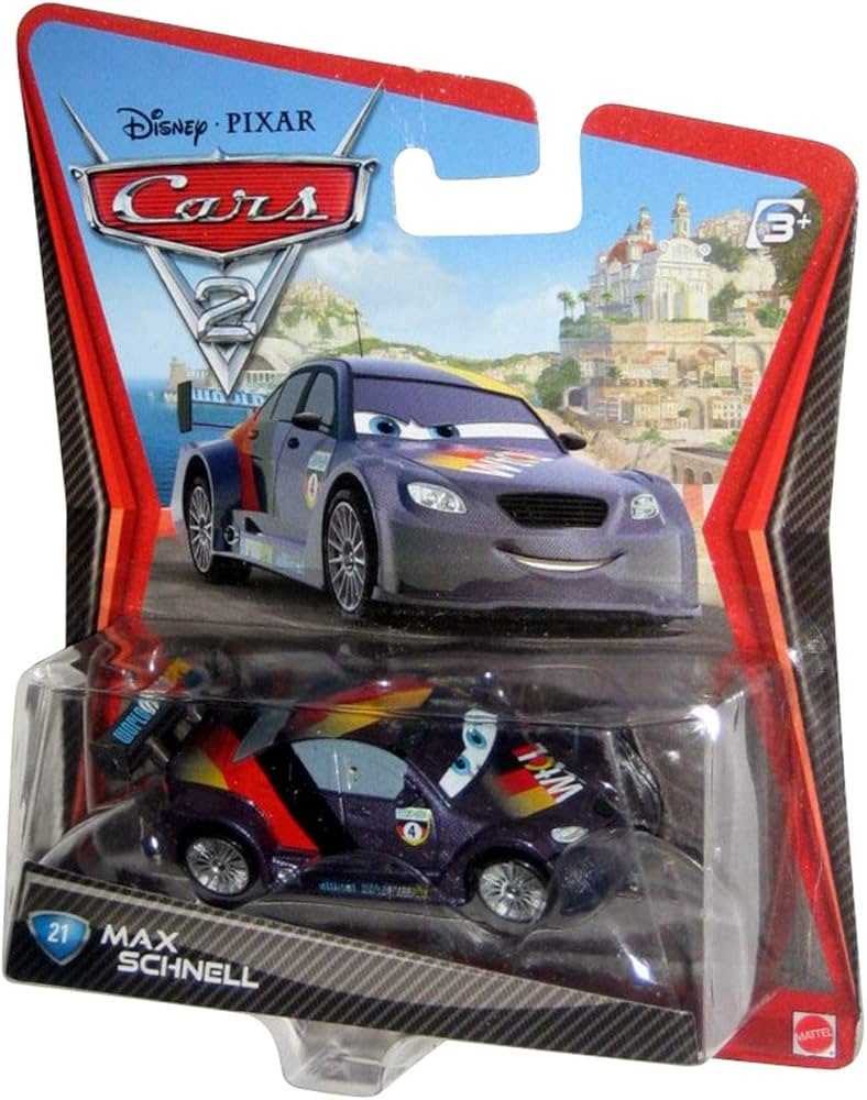 Amazon | カーズ2 ミニカー 21マックス・シュネル6644c【ディズニー