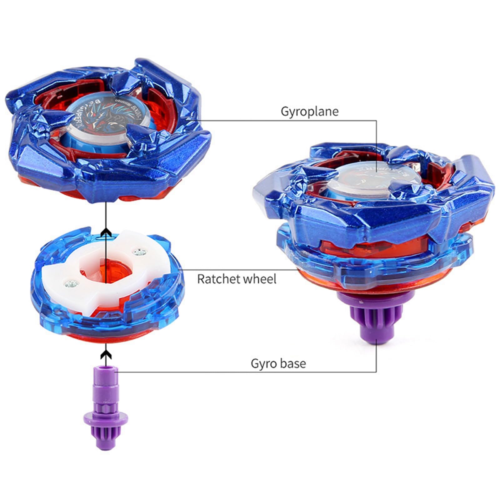 Amazon.co.jp: ベイバトルバーストトップスターター BX-00 コバルト