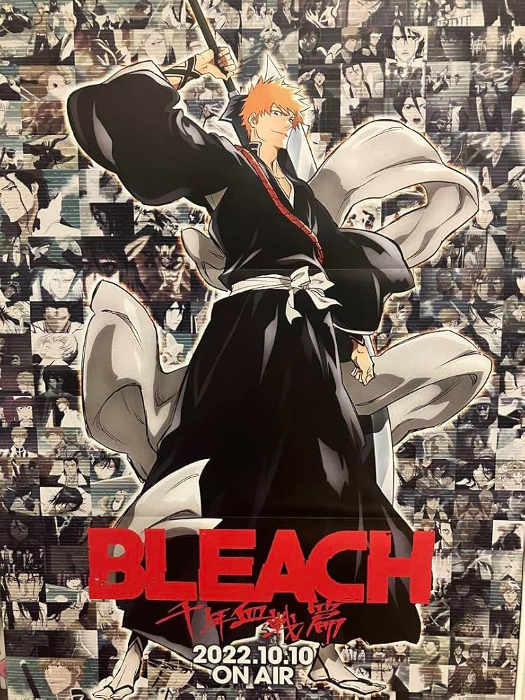 Amazon.co.jp: BLEACH 〜千年血戦篇〜 黒崎一護 描き下ろしポスター