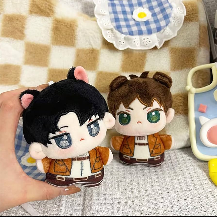 Amazon.co.jp: 進撃の巨人 周辺 エレン リヴァイ ぬいぐるみ