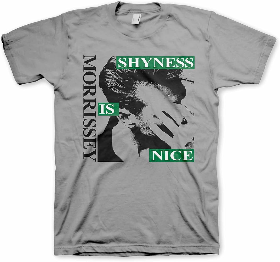 Amazon.com: 2Bhip Morrissey Music Shyness is Nice Men's Short