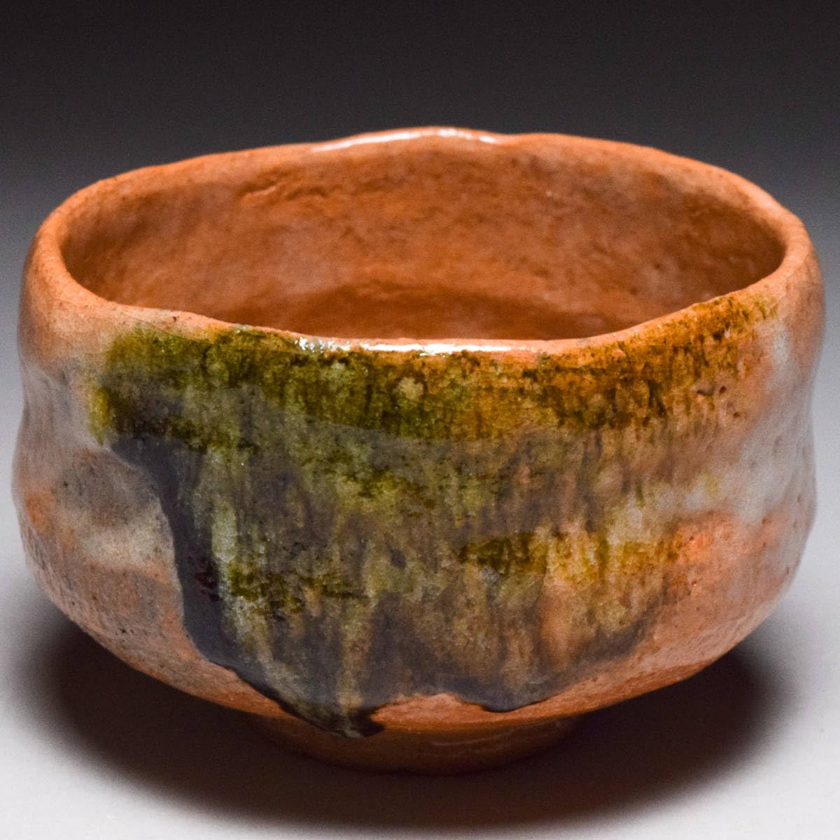 Amazon.co.jp: 春日山窯開発文明大樋茶碗共箱共布栞茶道具抹茶碗赤楽窯