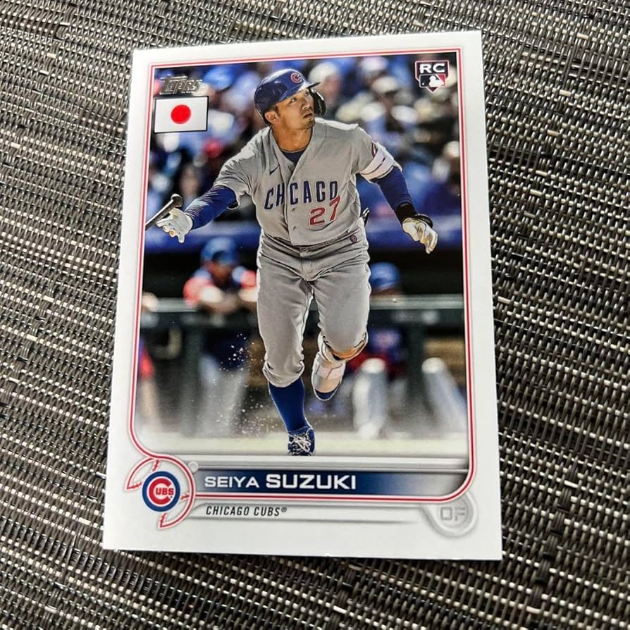 Amazon.co.jp: topps メジャーリーグカード カブス 鈴木誠也 : おもちゃ