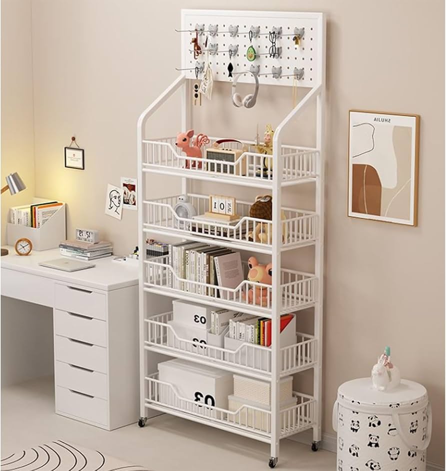 Amazon｜スーパーの棚 大型5段スナックディスプレイラック