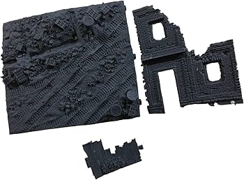 Amazon | Toysmith 1/72 廃墟模型 ジオラマ模型 樹脂製