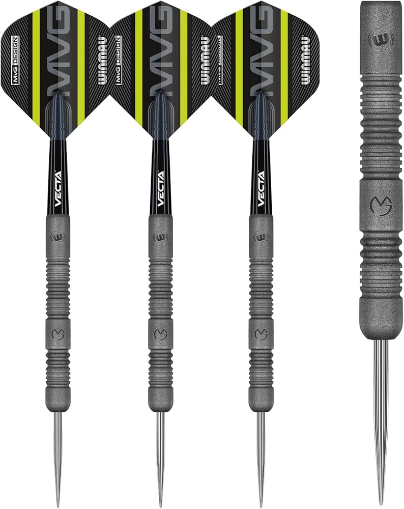 Amazon.com: WINMAU Michael Van Gerwen MvG Exact 23 gram Tungsten