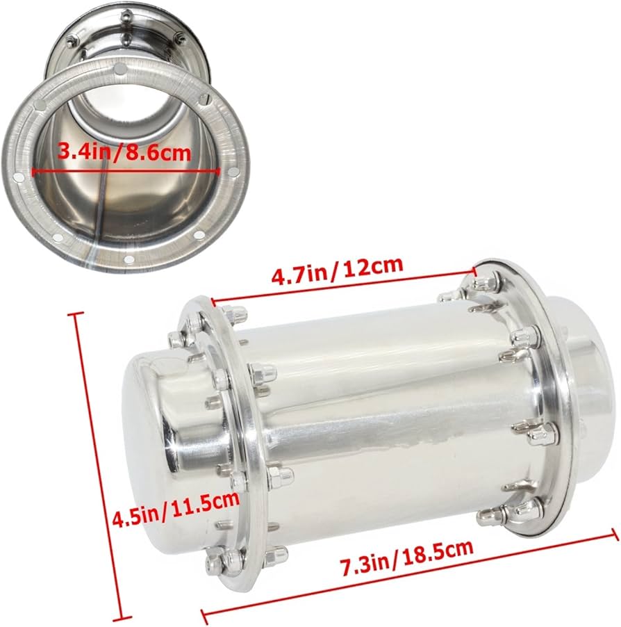 Amazon | タイムカプセル 耐腐食防水 ステンレス鋼 カプセル容器 未来