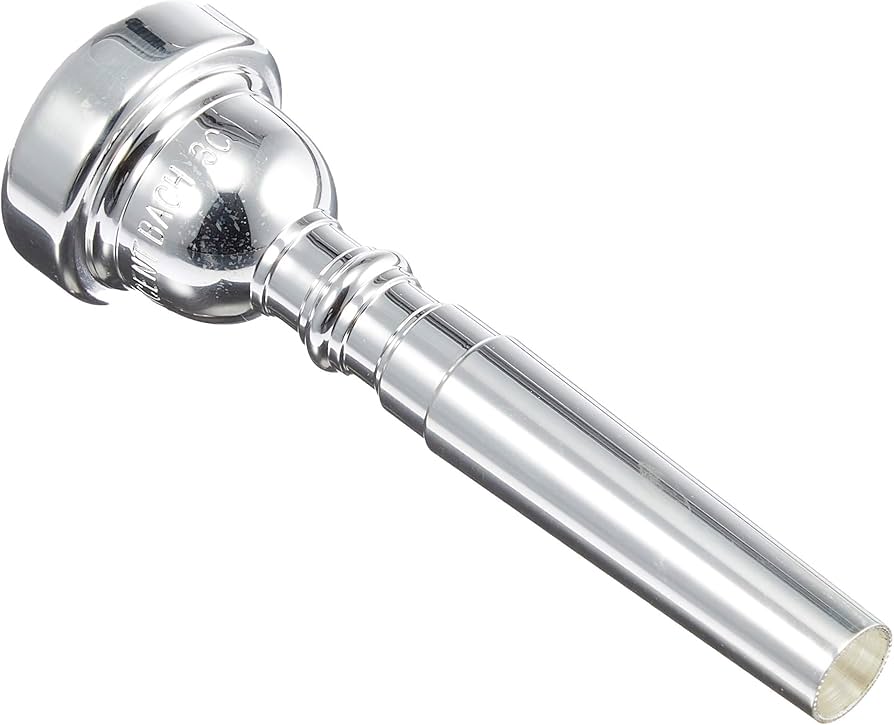 Amazon | BACH バック トランペット マウスピース 3C 銀メッキ仕上げ