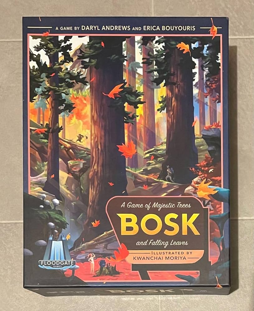 Amazon.co.jp: BOSK ボスク ボードゲーム Floodgate Games : おもちゃ