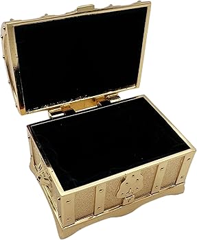 Amazon｜Ansimple アンティーク調 合金製宝箱 合金ボックス ケース