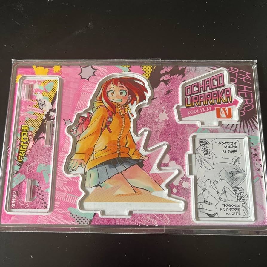 Amazon.co.jp: ヒロアカ 麗日お茶子 バースデー フィギュア アクリル