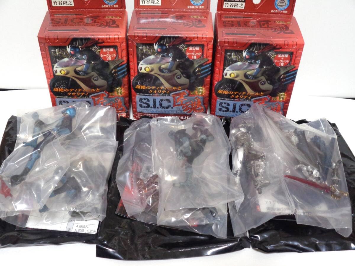 Amazon.co.jp: S.I.C.匠魂 VOL.6 シークレットあり全9種セット TAKUMI
