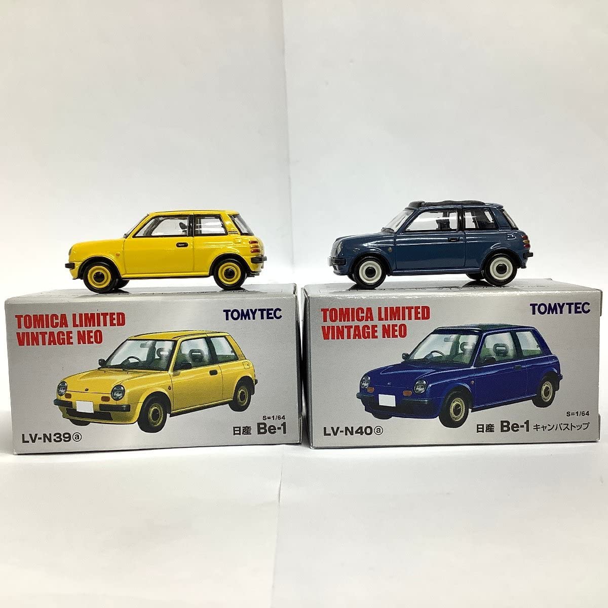 Amazon | 1/64 TOMICA LIMITED VINTAGE NEO 2種セット LV-N39a 日産 Be