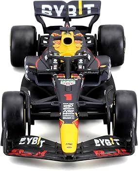 Amazon.com: Bburago 1:43 F1 RB19#1 Red Bull Racing Max Verstappen