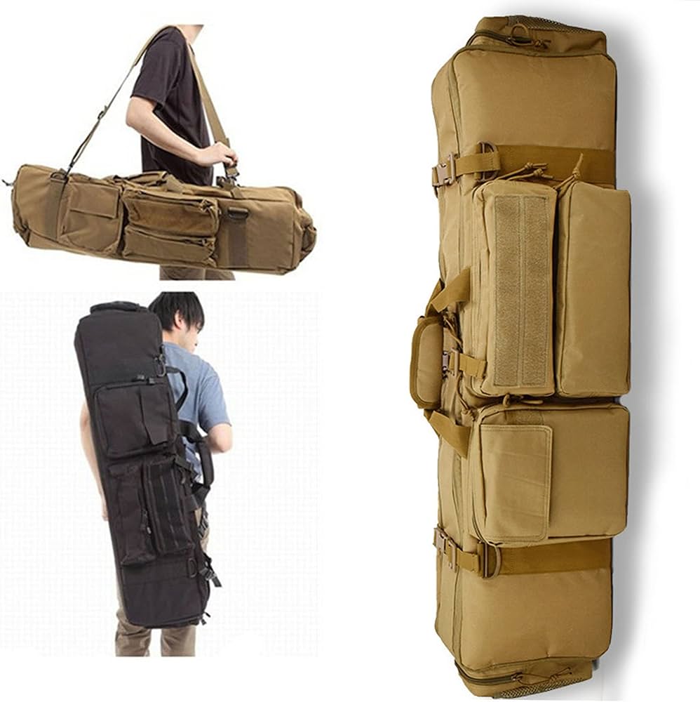 Amazon.co.jp: タクティカルライフルケース ソフトガンレンジバッグ