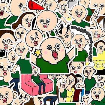 Amazon.co.jp: パンパン ステッカー パンパンくんの日常 シール 60枚