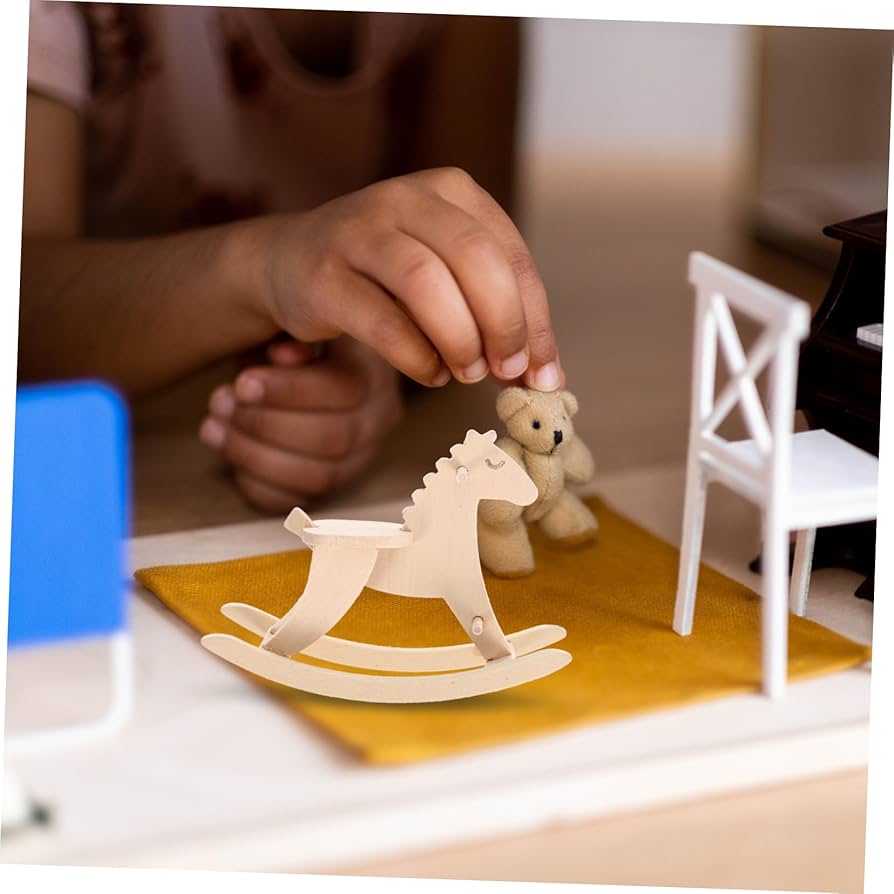 Amazon.co.jp: ドールハウスのトロイの木馬モデル デスクトップミニ