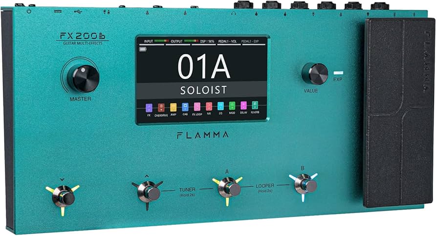 Amazon.com: FLAMMA FX200 Multi Effects Processor Battery-Powered 5