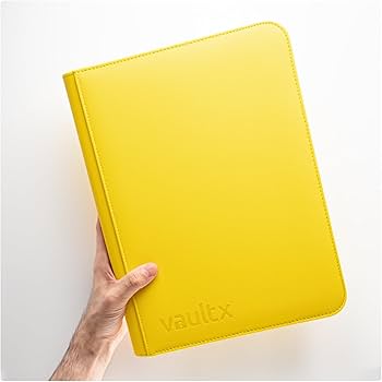 Amazon.com: Vault X 9 Pocket Trading Card Zip Binder, 360 Cards