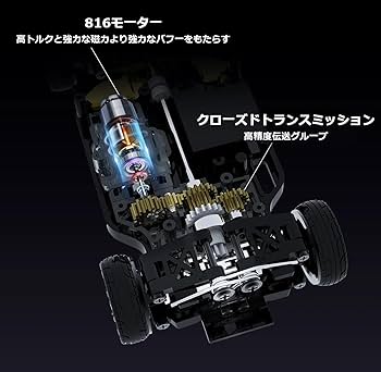 Amazon.co.jp: SNT MG044 1:43ドリフトカー 四輪駆動ドリフトラジコン