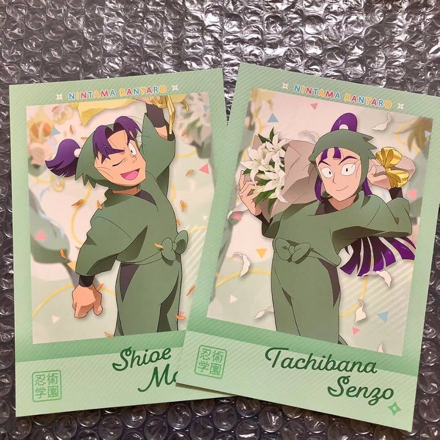 Amazon.co.jp: 特典 六い ポストカード 立花仙蔵 潮江文次郎 セット 忍