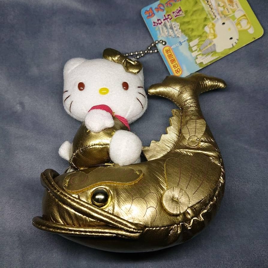 Amazon.co.jp: キテイちゃん ご当地キティ 名古屋限定 金のシャチホコ