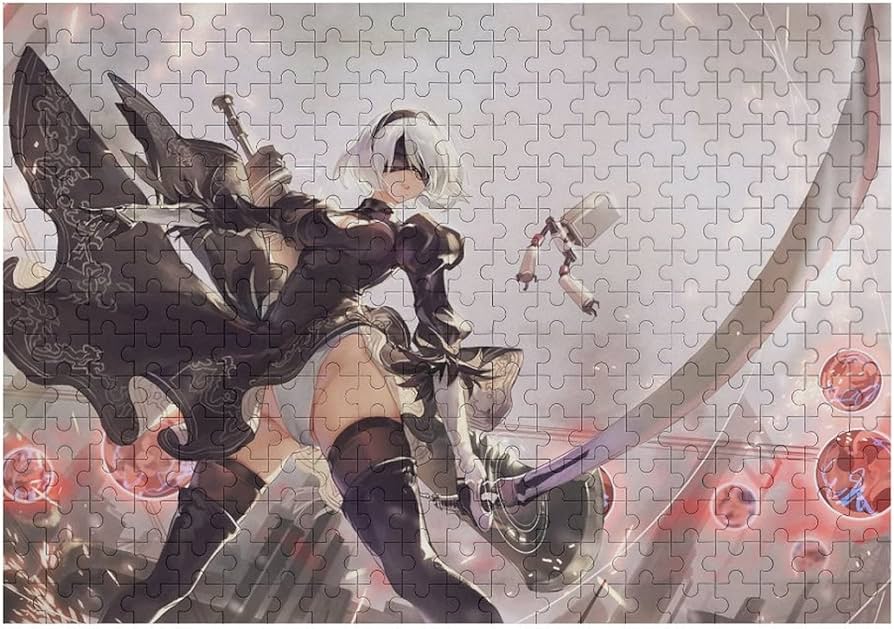 Amazon.co.jp: ジグソーパズル ニーアオートマタ NieR 2B ヨルハ二号B