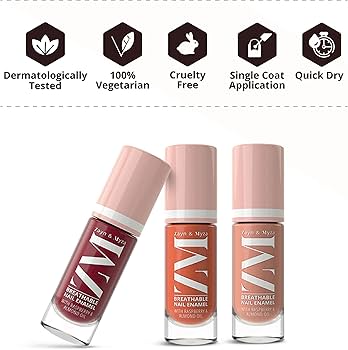 Buy ZM Zayn & Myza Breathable Nail Enamel - Almond Latte | Smooth
