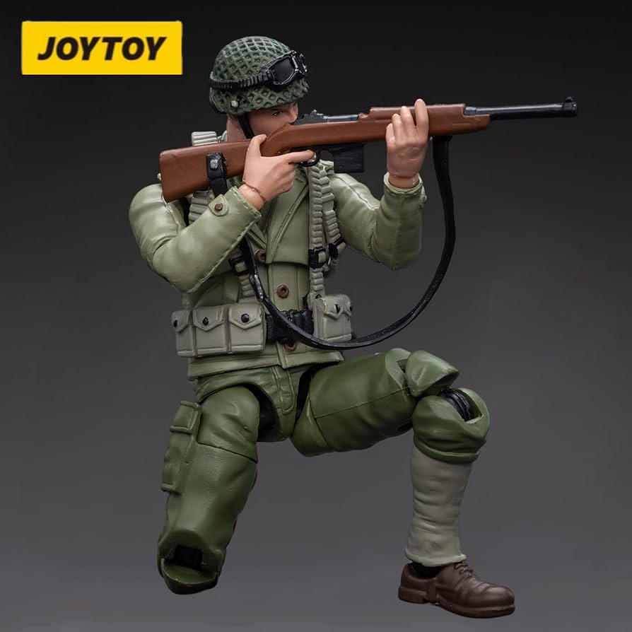 Amazon.co.jp: JoyToy 第二次世界大戦 アメリカ陸軍 歩兵 1:18スケール